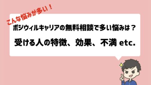 ポジウィルキャリアの無料相談に関する取材記事の元のアイキャッチ